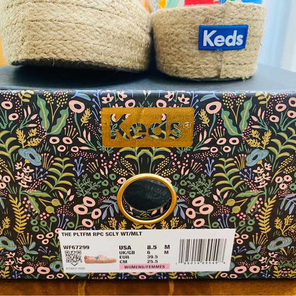 Keds Colorful Floral Sneakers - Picture 3 of 3